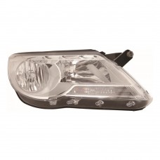 Volkswagen Tiguan 2007-2011 Halogen Head Lamp Unit Driver Side